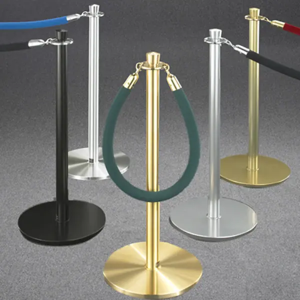 Crowd Control Systems Extenda-Barrier™ 40″ Posts with Retractable Strap