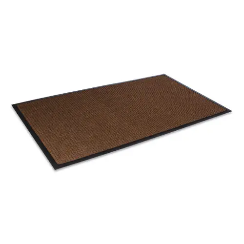 Crown Super-Soaker Wiper Mat with Gripper Bottom, Polypropylene, Dark Brown