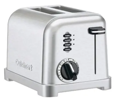 Cuisinart 2 Slice Toaster – Brushed Steel