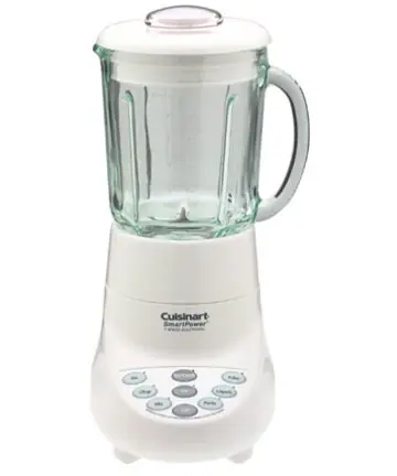 Cuisinart Blender, 7 Speed, White