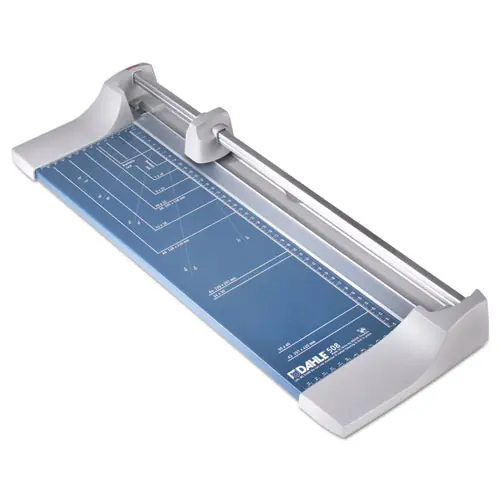Dahle® Rolling/Rotary Paper Trimmer/Cutter, 18" Cut Length, Metal Base
