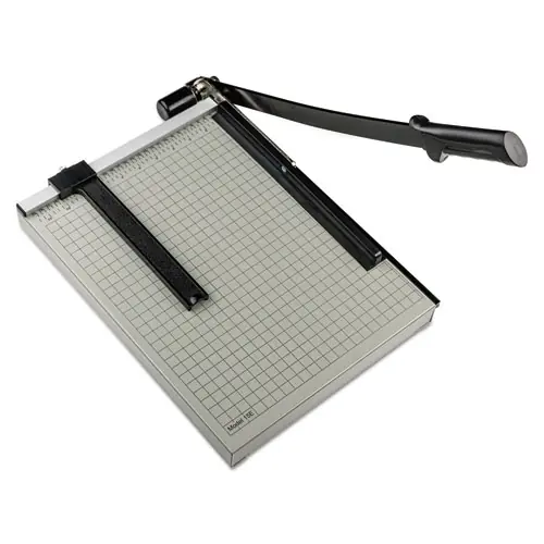 Dahle® Vantage Guillotine Paper Trimmer/Cutter, 15-Sheet Capacity, 15" Cut Length, Metal Base, 12.25" x 15.75"