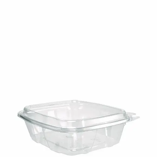 Dart® ClearPac SafeSeal Tamper-Resistant/Evident Containers with Domed Lid, 24 oz, Clear, Plastic, 200/Carton