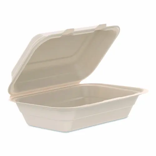 Dart® Compostable Fiber Hinged Trays
