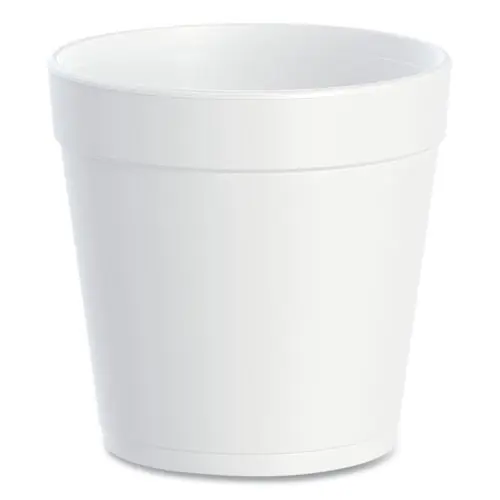 Dart® Foam Containers, 32 oz, White, 25/Bag, 20 Bags/Carton