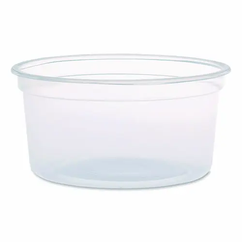 Dart® MicroGourmet Food Containers, 12 oz, Clear Plastic, 500/Carton