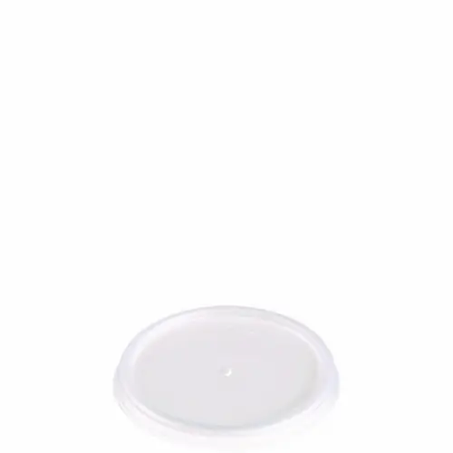 Dart® Plastic Lids, Vented, Fits 4 oz Hot Cups, Translucent, 100/Pack, 10 Packs/Carton