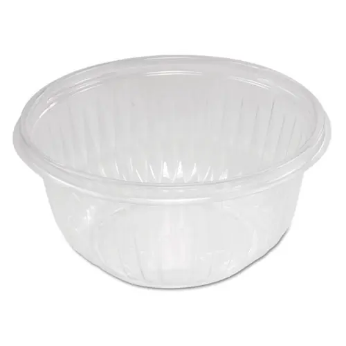 Dart® PresentaBowls Clear Bowls, 16 oz, Plastic, 63/Bag, 8 Bags/Carton, 504 Bowls/Carton