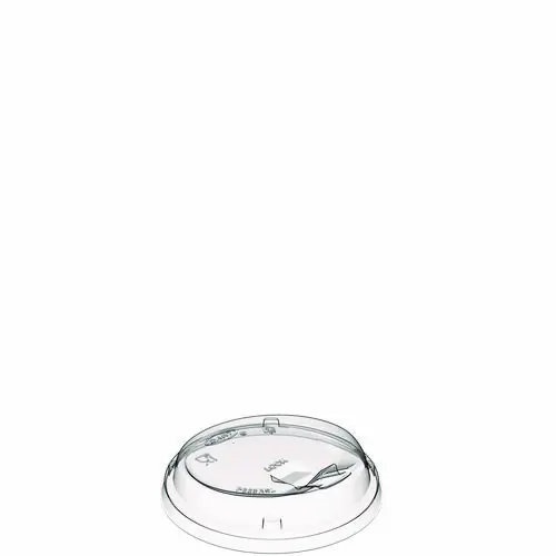 Dart® Prima Strawless Plastic Lids, Fits 9 oz to 20 oz Cold Cups, Clear, 1,000/Carton