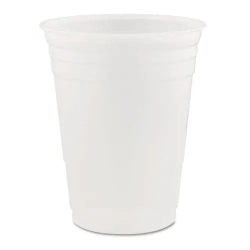 Dart® SOLO Party Plastic Cold Drink Cups, 16 oz, 50/Sleeve, 20 Sleeves/Carton