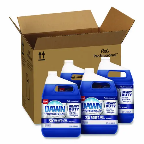 Dawn® Professional Heavy-Duty Manual Pot/Pan Dish Detergent, Original Scent, 1 gal Bottle, 4/Carton