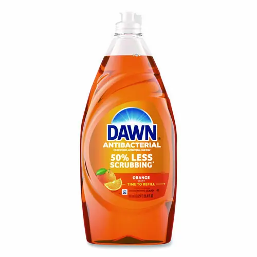 Dawn® Ultra Antibacterial Dishwashing Liquid, Orange Scent, 30.8 oz Bottle, 8/Carton