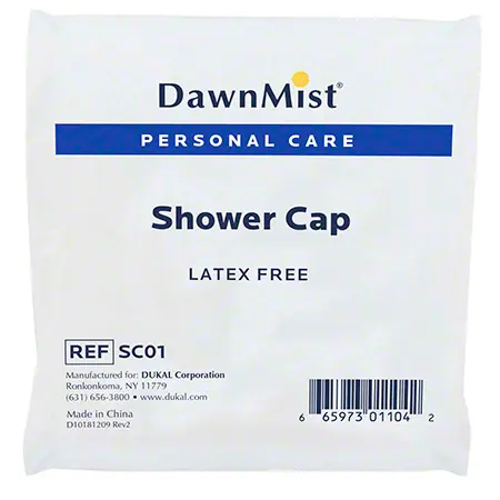 DawnMist® Latex Free Shower Cap