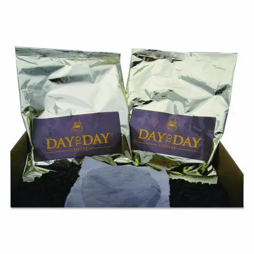 Day to Day Coffee® 100% Pure Coffee, Dark Roast, 2 oz, 36/Carton