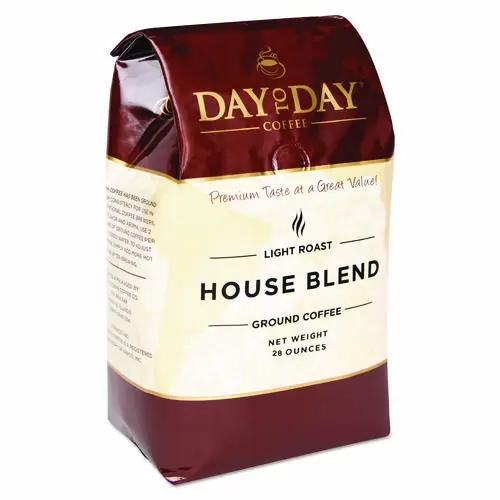 Day to Day Coffee® 100% Pure Coffee, House Blend, Ground, 28 oz, 3-Pack