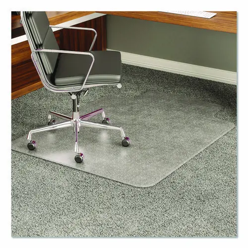 deflecto® ExecuMat® Intensive All Day Use Chair Mat for Plush, High Pile Carpeting