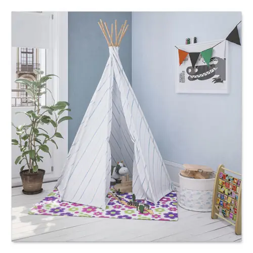 deflecto® FashionMat Chair Mat, Daisies, 35" x 40"