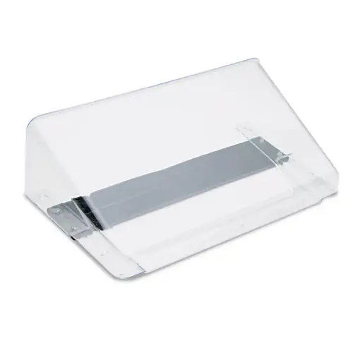 deflecto® Magnetic DocuPocket Wall File, Letter Size, Clear