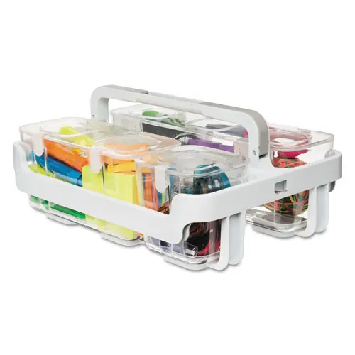 deflecto® Stackable Caddy Organizer