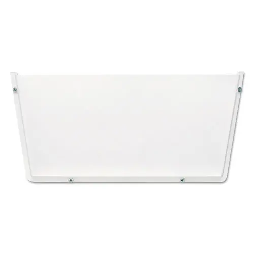 deflecto® Unbreakable DocuPocket Wall File, Clear, Letter Size, 14.5" x 3" x 6.5"
