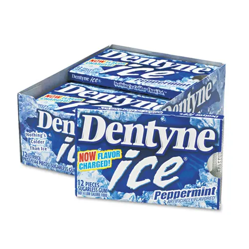 Dentyne Ice® Sugarless Gum, Peppermint Flavor