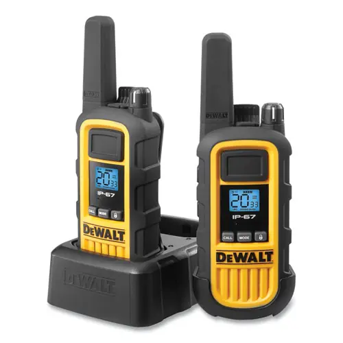 DeWalt® DXFRS800 Two-Way Radios, 2 W, 22 Channels