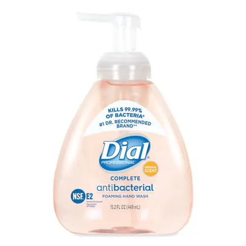 Dial® Professional Antibacterial Foaming Hand Wash, Original Scent, 15.2 oz