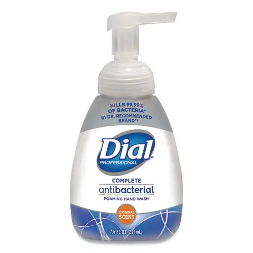 Dial® Professional Antibacterial Foaming Hand Wash, Original Scent, 7.5 oz