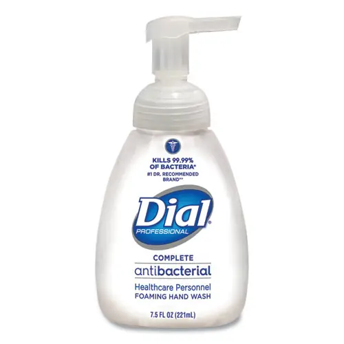 Dial® Professional Antibacterial Foaming Hand Wash, Original Scent, 7.5 oz, 12/Carton