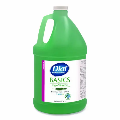 Dial® Professional Basics Foaming Hand Wash, Unscented, 1 gal Refill Bottle