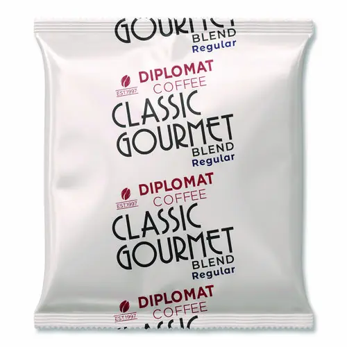 Diplomat Coffee Classic Frac Pack, 2.5 oz, 100/Carton