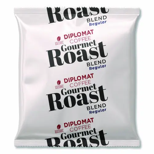 Diplomat Coffee Gourmet Frac Pack, 2.5 oz, 42/Carton
