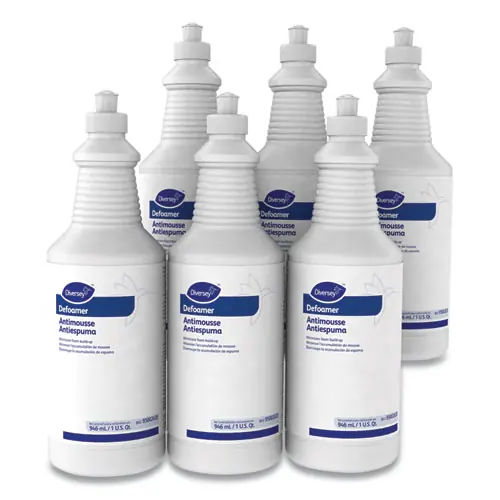 Diversey™ Defoamer/Carpet Cleaner, Cream, Unscented, 32 oz Squeeze Bottle