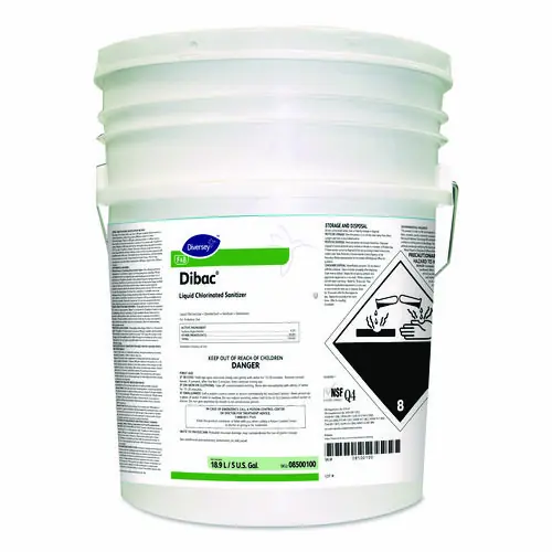 Diversey™ Dibac, Chlorine Scent, 5 gal Drum