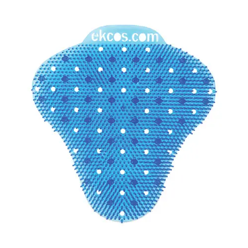 Diversey™ ekcoscreen Urinal Screens, Fresh Scent, Blue, 12/Carton