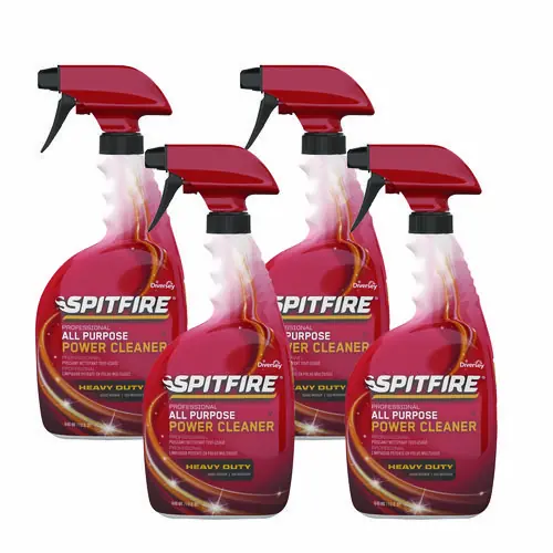Diversey™ Spitfire All Purpose Power Cleaner, 32 oz Spray Bottle, 4/Carton