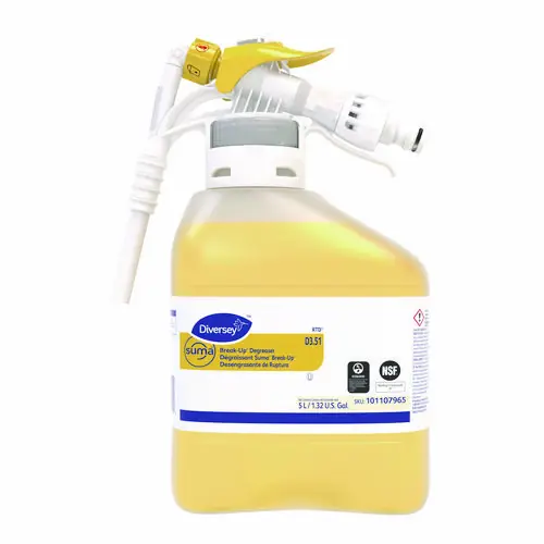 Diversey™ Suma Break-Up Degreaser D3.51, 5 L Bottle with Sprayer