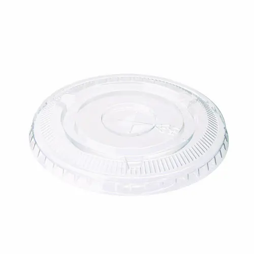 Dixie® Cold Drink Cup Lids, Fits 9 oz to 12 oz Cold Cups, Plastic, Clear - 100 Lids/Sleeve, 10 Sleeves/Carton