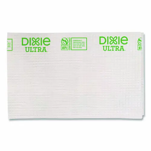 Dixie® Dine-A-Cloth FLAX Foodservice Wipers, White, 144/Box