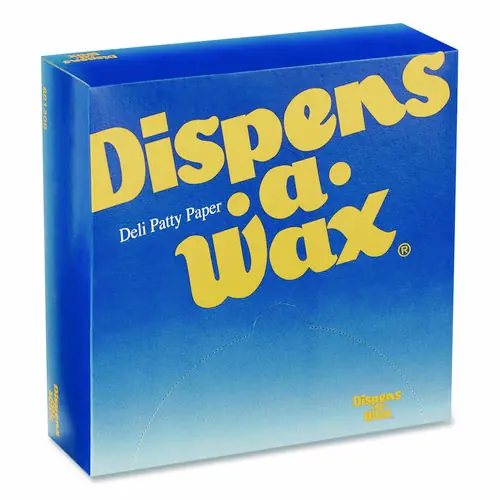 Dixie® Dispens-A-Wax Waxed Deli Patty Paper, 6 x 6, 1,000/Box, 10 Boxes/Carton