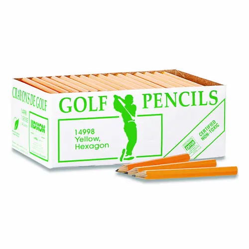 Dixon® Golf Wooden Pencils, 144/Box