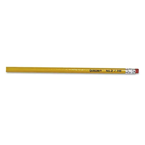 Dixon® No. 2 Pencil Value Pack, HB (#2), Black Lead, Yellow Barrel, 144/Box