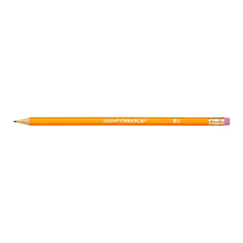 Dixon® Oriole Presharpened Pencils, HB (#2), Black Lead, Yellow Barrel, 144/Pack