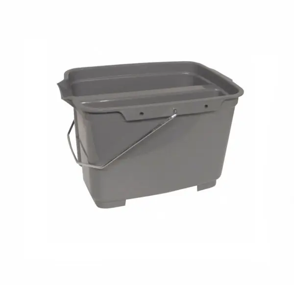 Double Bucket – 4 1/4 Gallon, Gray, Tough Guy