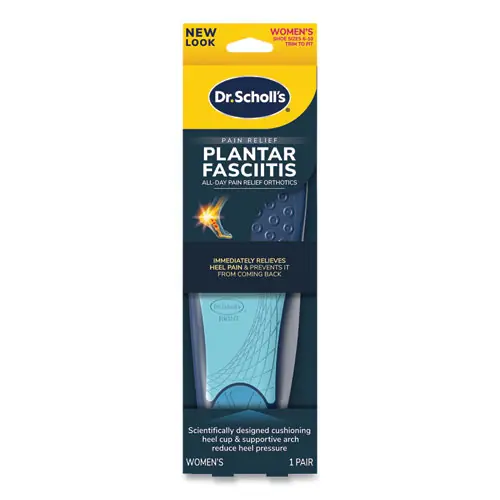 Dr. Scholl's® Plantar Fasciitis All Day Pain Relief Orthotics for Women, Size 6-10, Blue