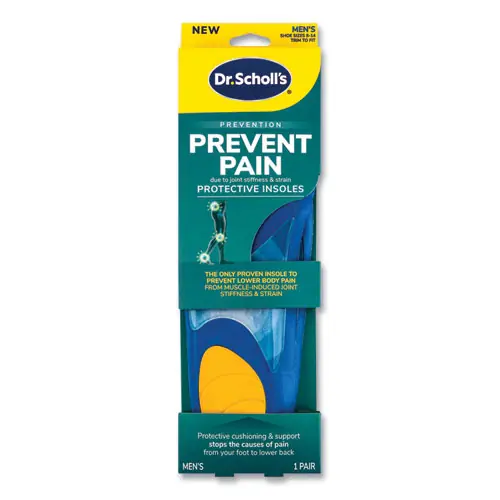 Dr. Scholl's® Prevent Pain Protective Insoles for Men, Blue