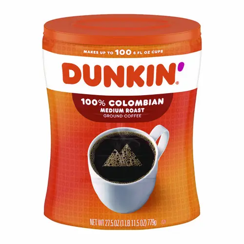 Dunkin'® Columbian Coffee, 27.05 oz Canister