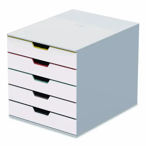 Durable® Desktop Document Sorter, 5 Sections, Assorted Colors