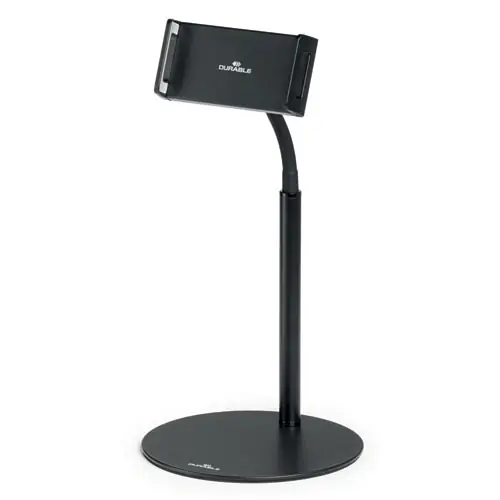 Durable® TWIST Black Table Stand for Tablets, Black