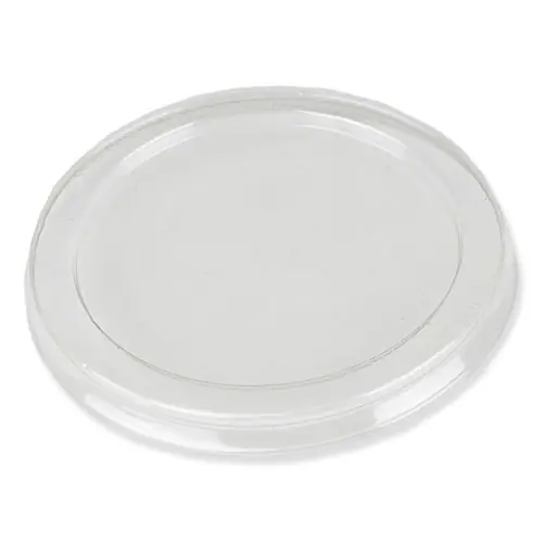 Durable Packaging Dome Lids for 3.25" Round Containers, Clear Plastic, 1,000/Carton